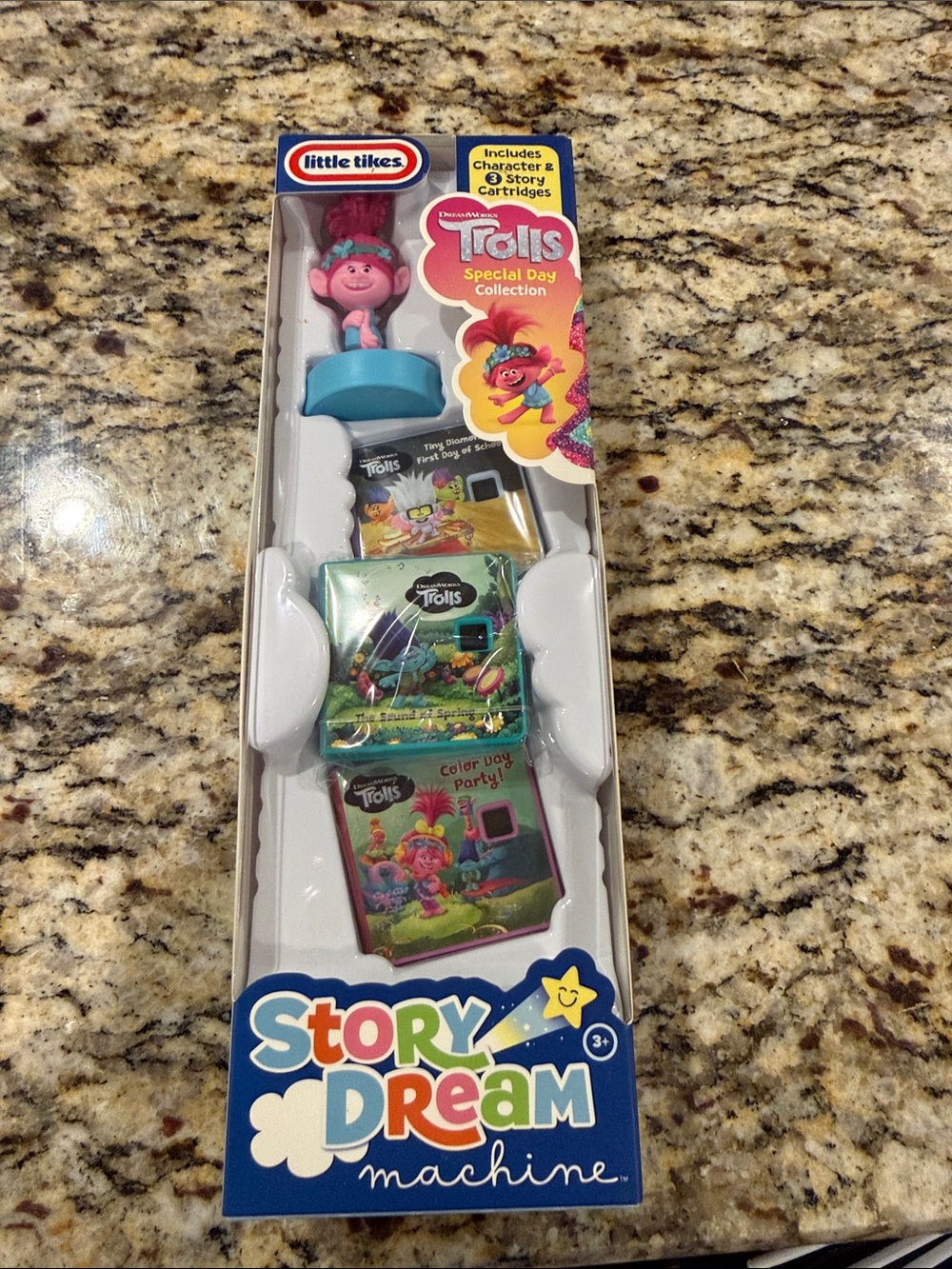 Little Tikes Trolls Story Dream Machine - Pink Figure with Blue Base